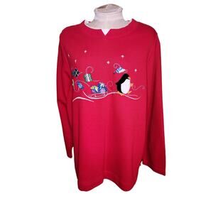 White Stag Vintage Christmas Sweater‎ Size 16W